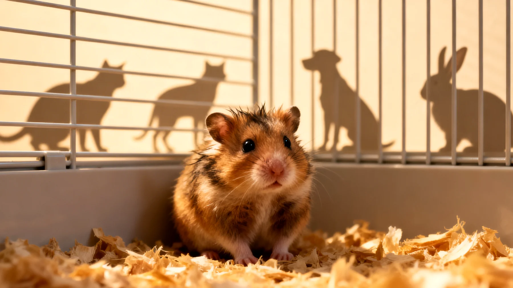 Hamster benötigen als Einzelgänger eine strukturierte tägliche Routine ohne andere Tiere, da sie territorial sind und Stress durch Artgenossen oder andere Haustiere erleben können"
