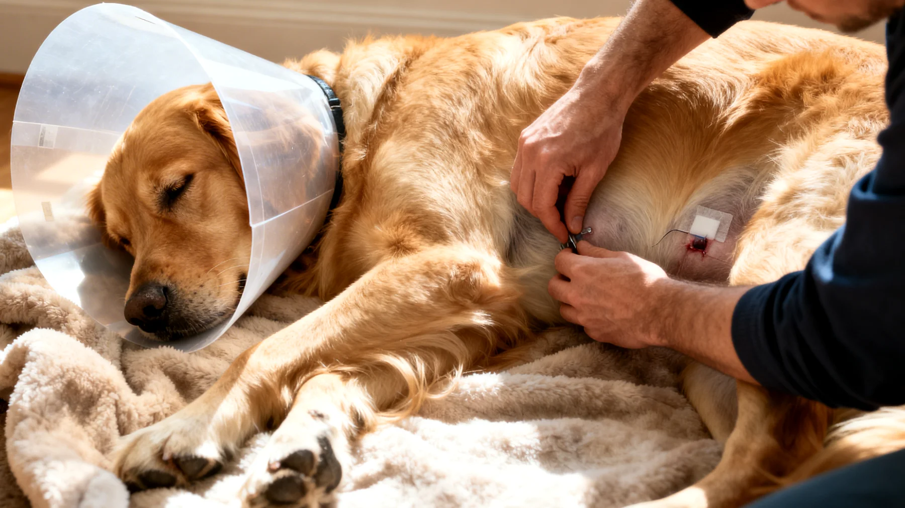 Viele Hundebesitzer sind unsicher über die richtige Pflege und Genesung ihres Hundes in den ersten Tagen und Wochen nach einer Kastration, insbesondere bezüglich Wundversorgung, Aktivitätseinschränkungen und Anzeichen möglicher Komplikationen."