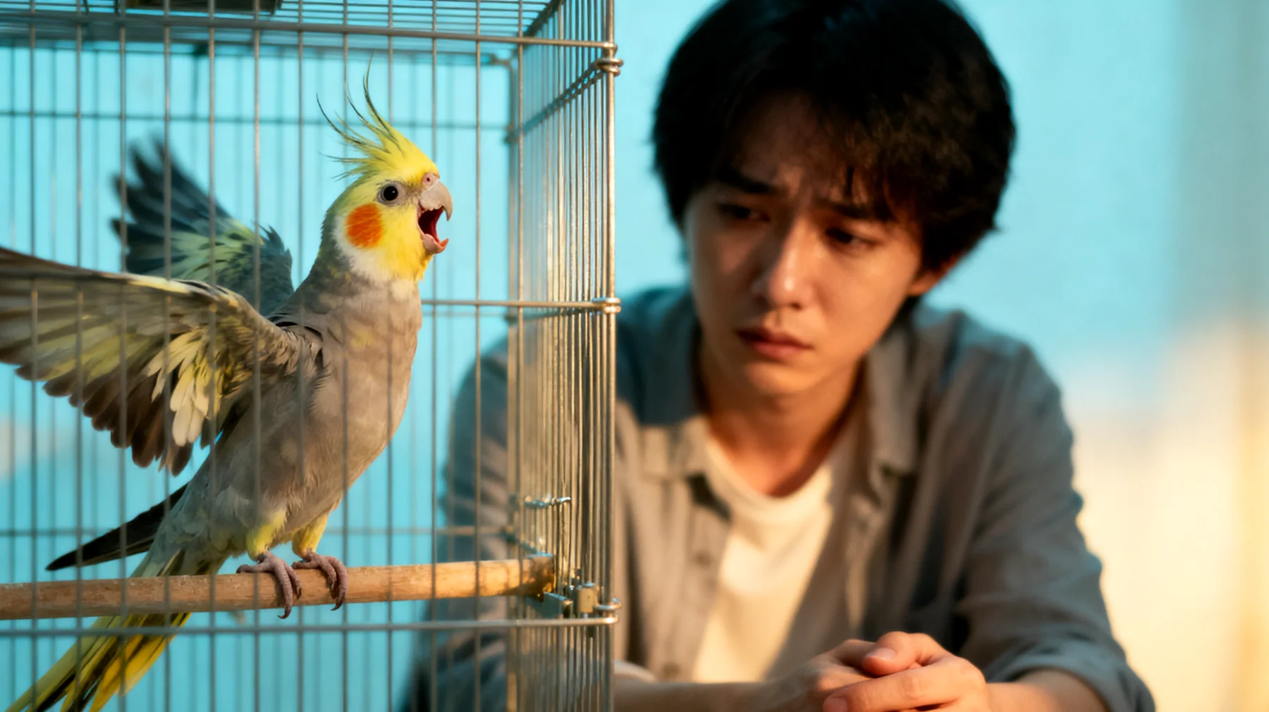 Nymphensittiche zeigen oft unerwünschte Verhaltensweisen wie übermäßiges Schreien, Beißen oder mangelnde Interaktion, weil sie nicht ausreichend trainiert und mental stimuliert werden. Viele Halter wissen nicht, wie sie ihrem erwachsenen Nymphensittich grundlegende Kommandos beibringen oder problematisches Verhalten korrigieren können."