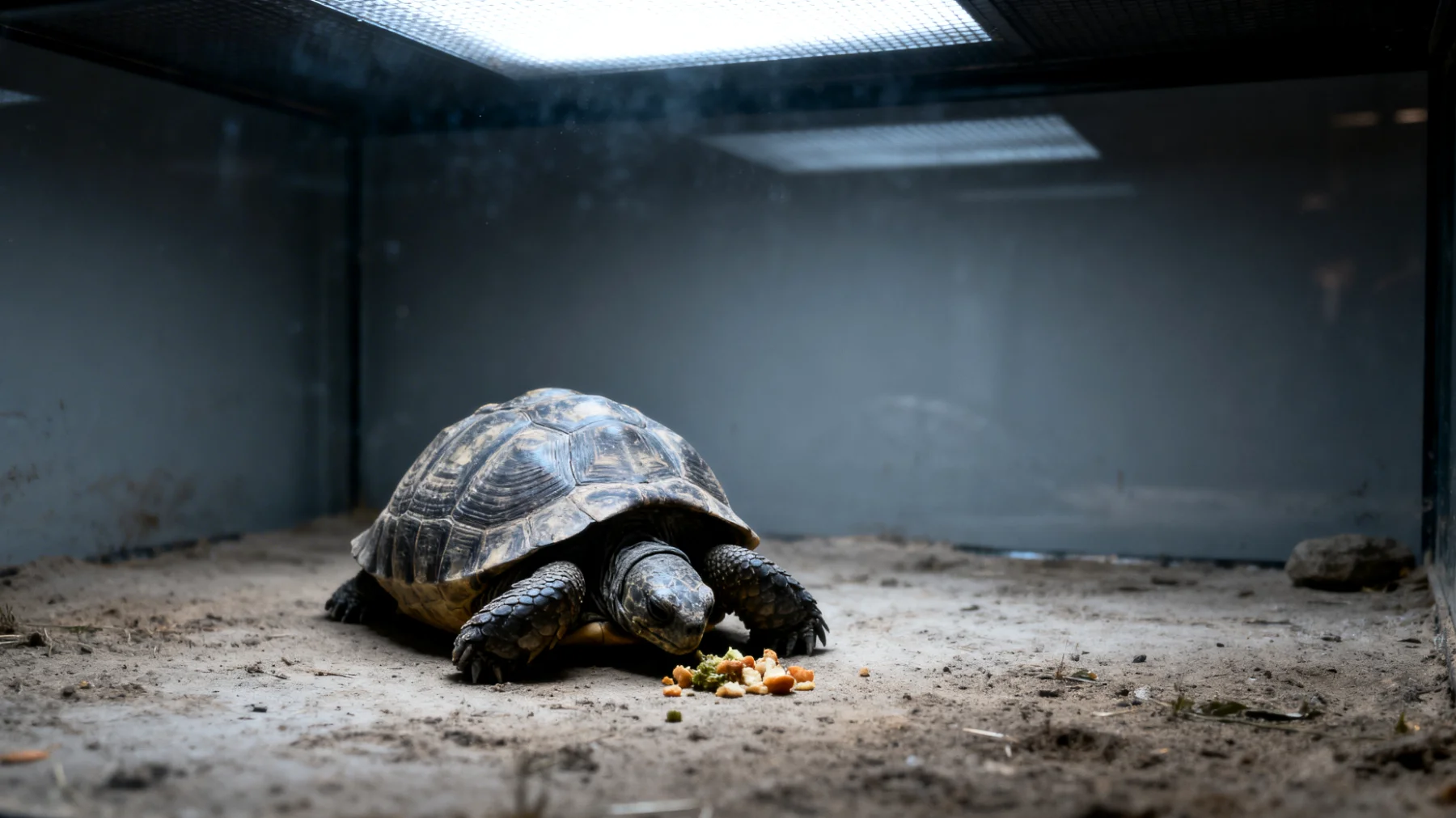 Erwachsene Schildkröten zeigen häufig Stresssymptome wie reduzierte Aktivität, Appetitlosigkeit oder Rückzugsverhalten, wenn ihre Umgebung nicht optimal gestaltet ist oder sie unzureichende Versteckmöglichkeiten und Ruhezonen haben"